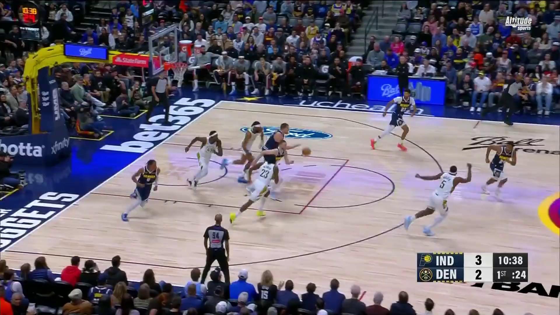 步行者鏖战篮网，约基奇关键制胜